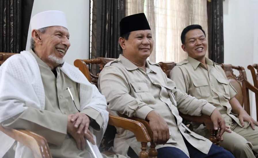 Habib Saggaf bersama Prabowo Subianto